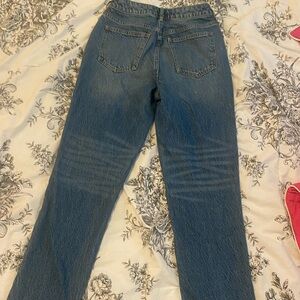 PacSun Women's Straight Leg Blue Jeans